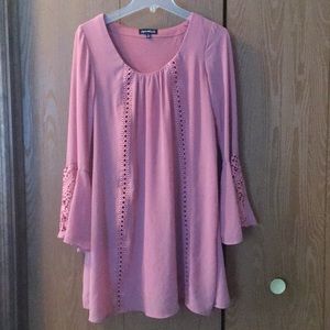 Mauve shift dress NWOT